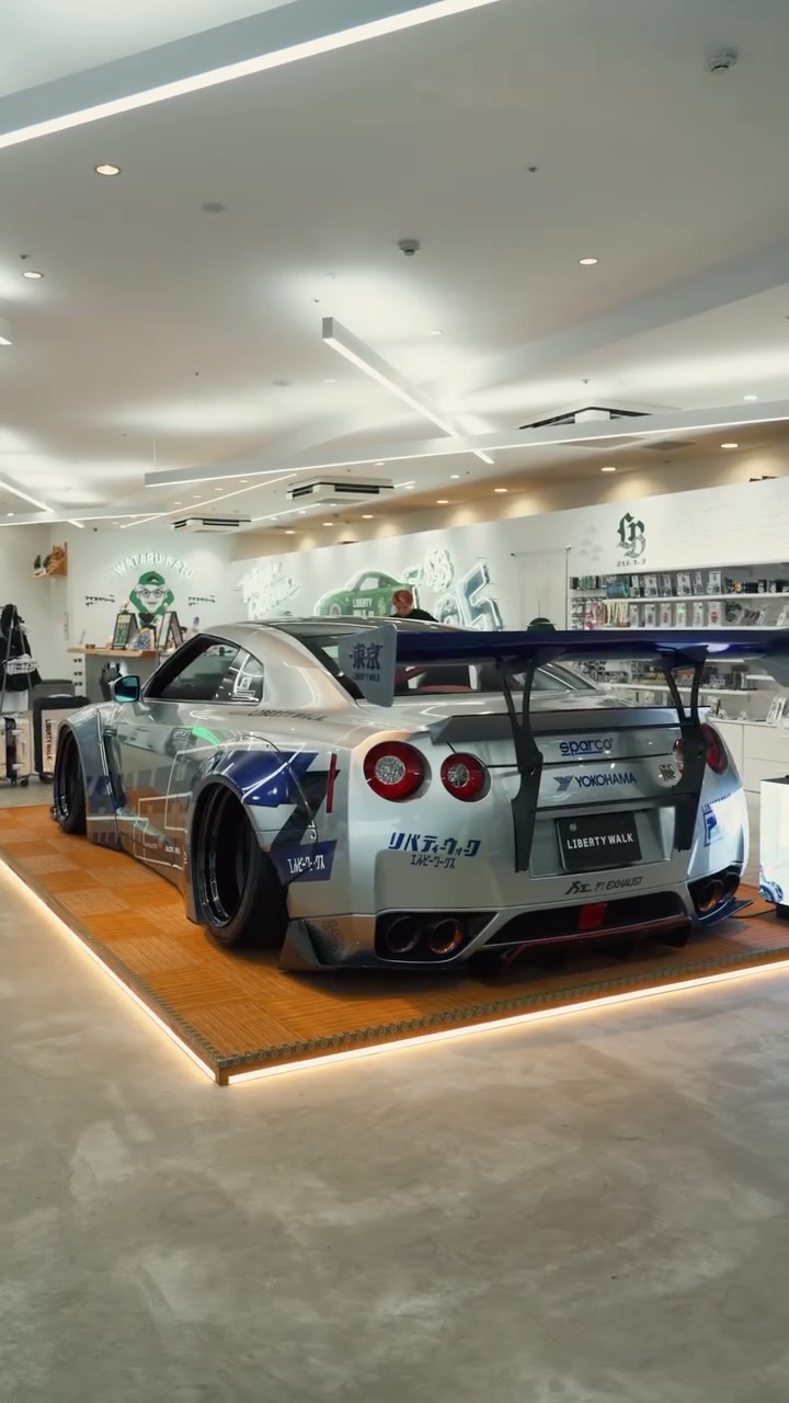 Liberty Walk Sapporo Offers Apparel, Café, and GT-R Display
