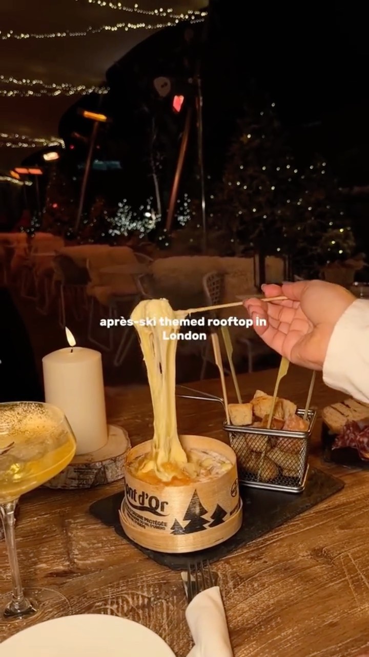 London Rooftop Restaurant Offers Après-Ski Ambiance