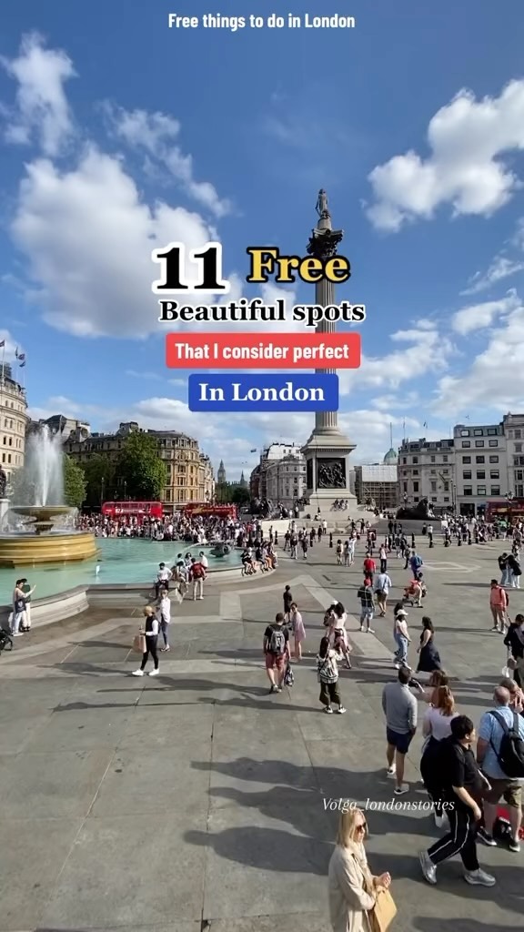 Free London Spots For Your Next Visit