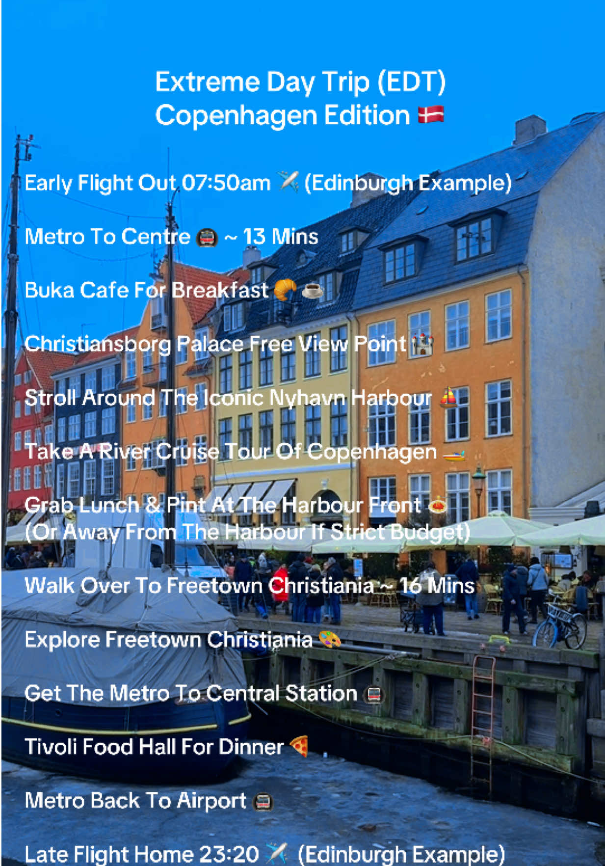 Copenhagen Attractions: Harbor, Palace, Food Hall