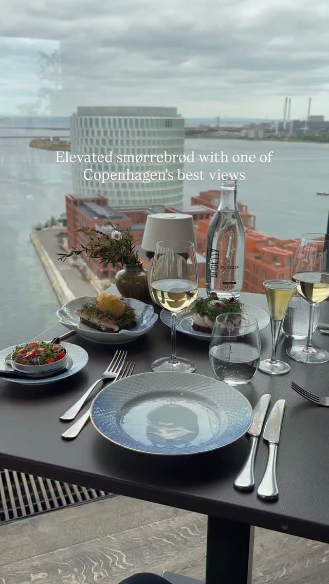 Smørrebrød with a View in Copenhagen