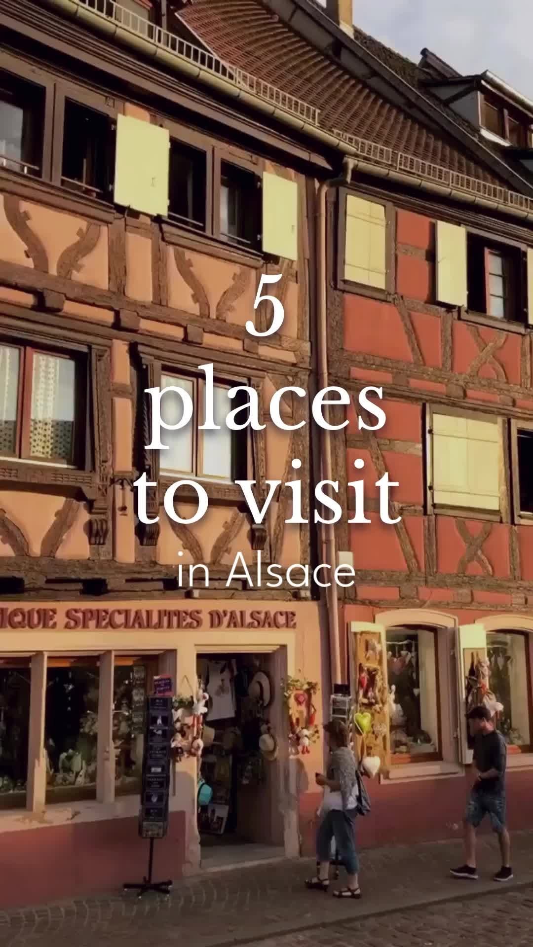 Alsace Villages Like Beauty and the Beast