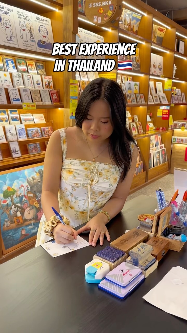 Bangkok Shop Offers Unique Postcard Experience