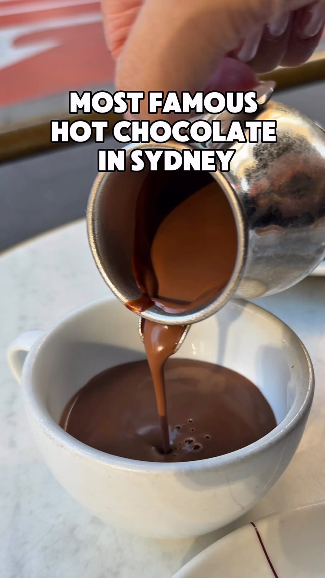 Manon Brasserie's Famous Hot Chocolate