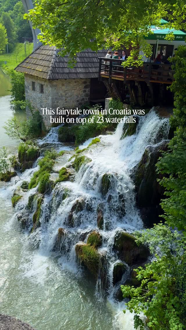 Fairytale Croatian Town Built on Waterfalls