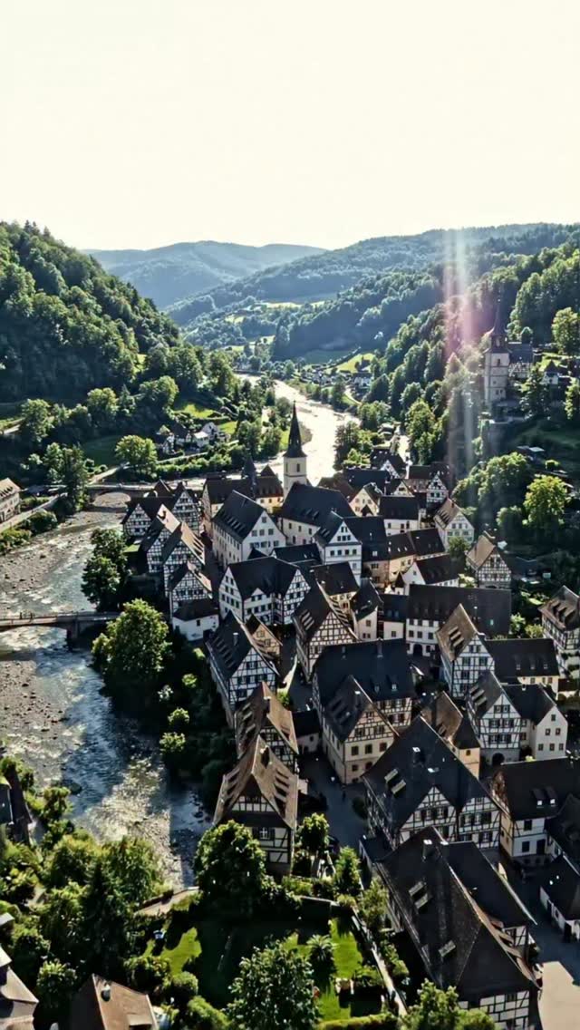 Monschau: A Historic German Town Near the Front Lines