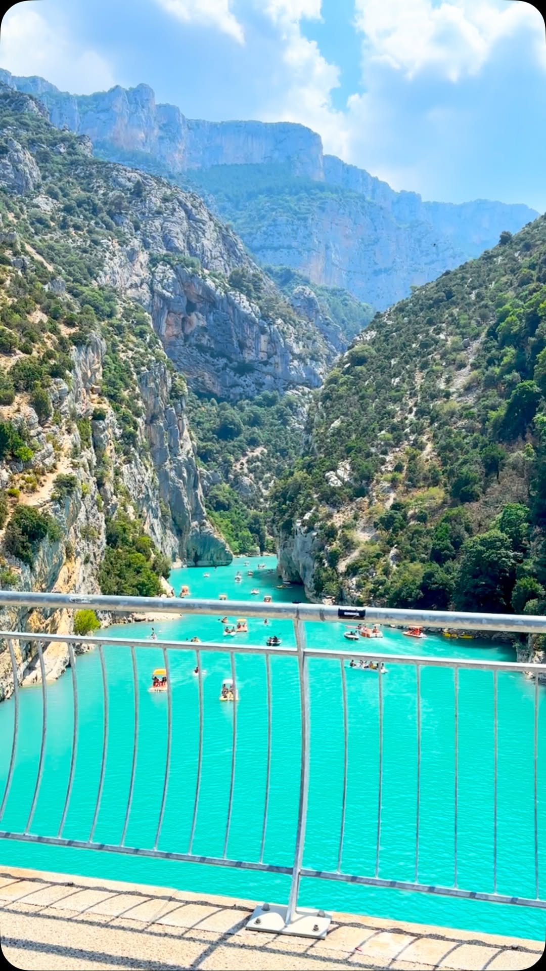 Verdon Gorge's Turquoise Waters And Scenery