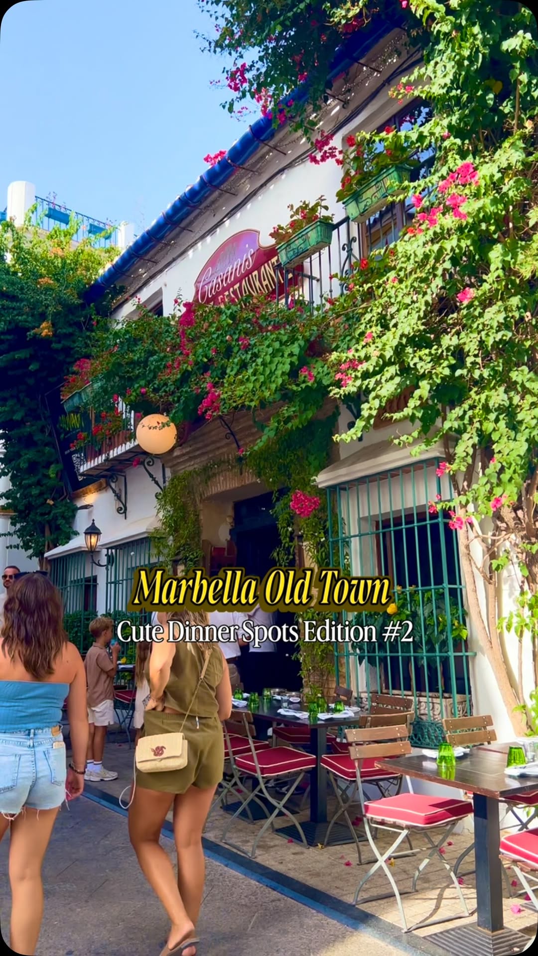 Charming Marbella Old Town Dinner Spots