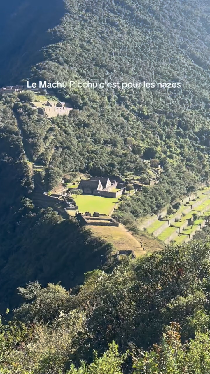 Machu Picchu And Choquequirao Inca Ruins