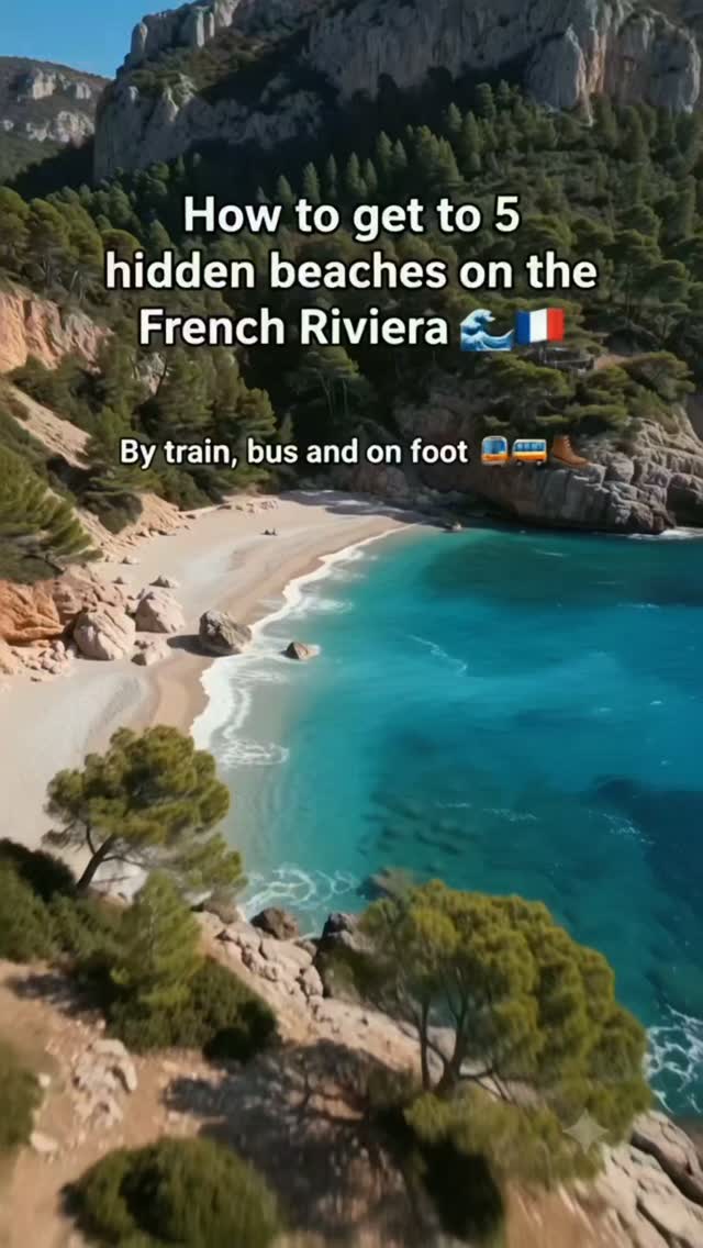 6 Beaches in Provence-Alpes-Côte d'Azur