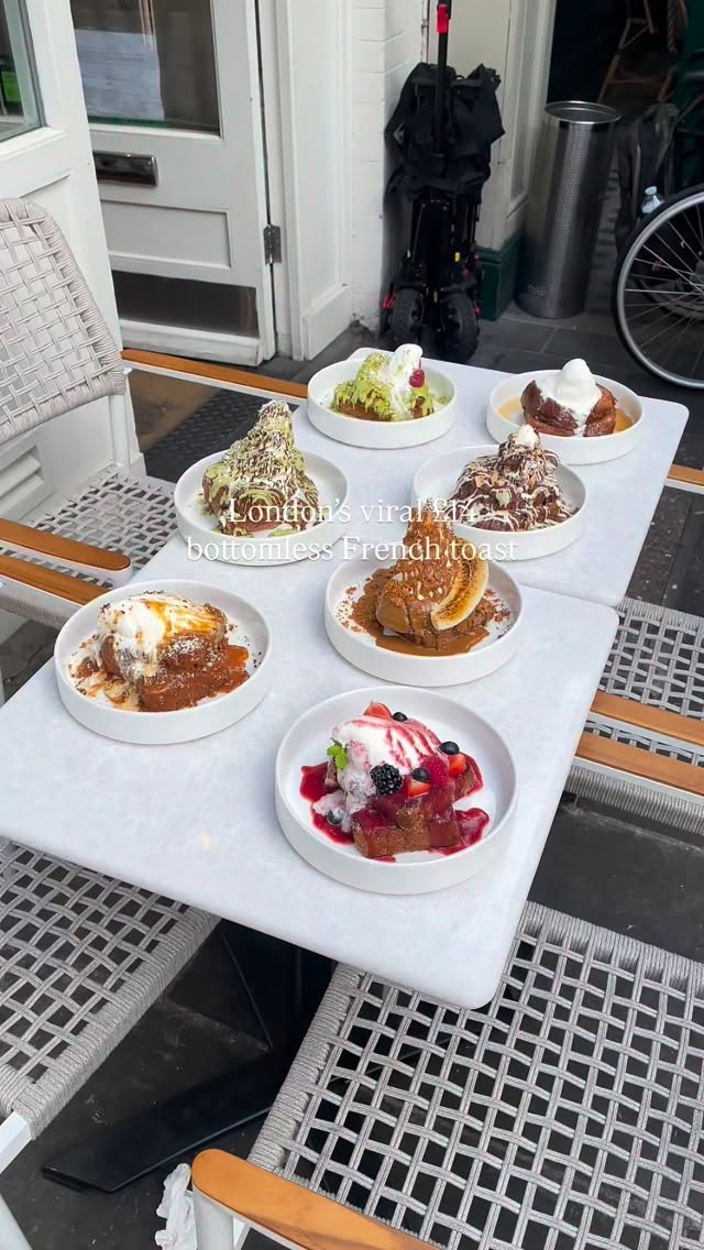 London's Viral Bottomless French Toast