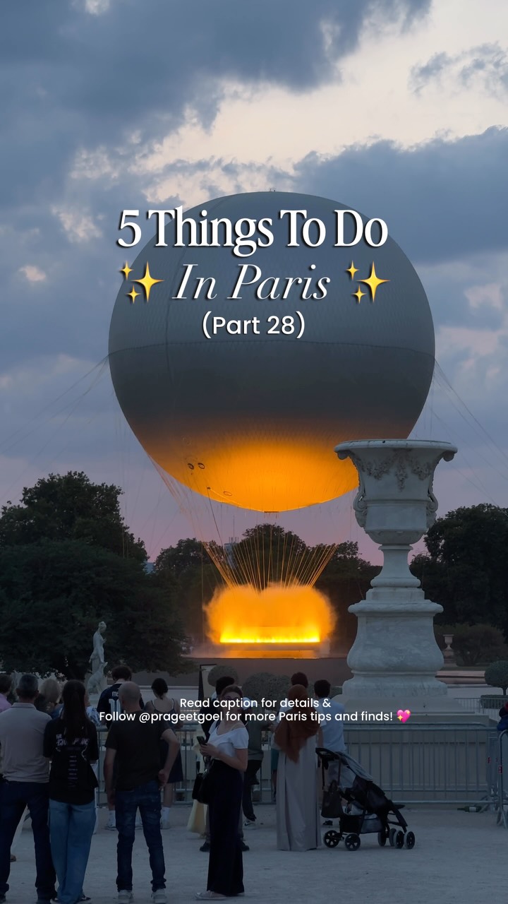 5 Places in Paris