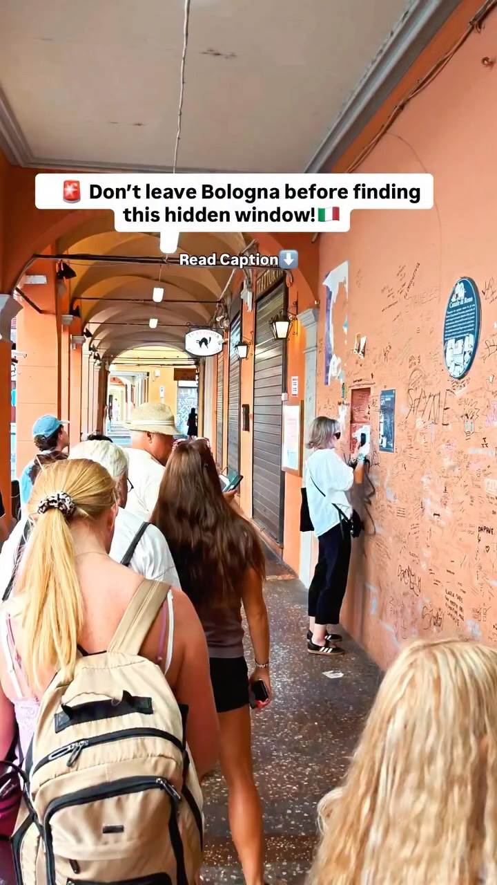 Bologna's Hidden Window to a Medieval Canal
