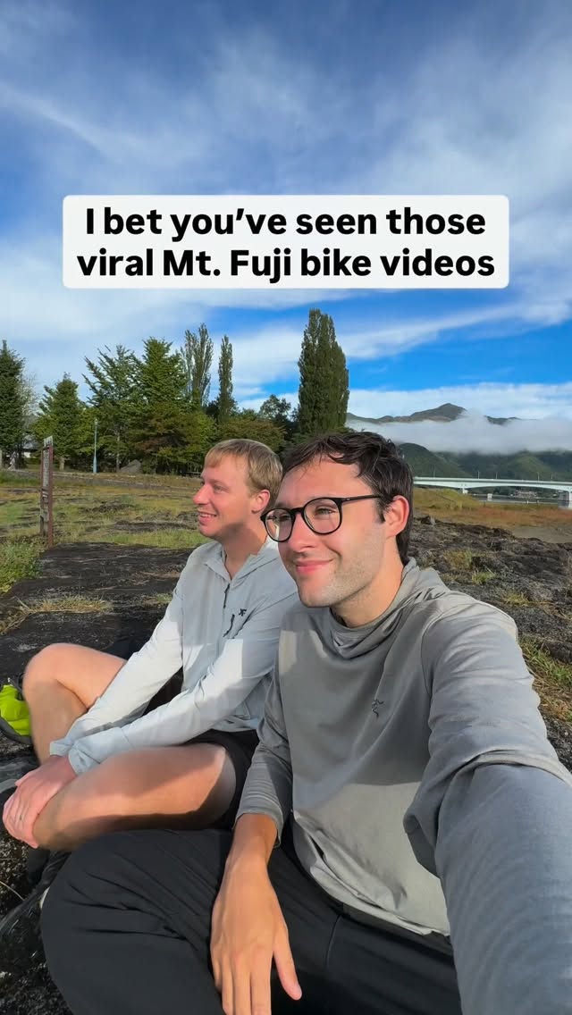 Cycling Lake Kawaguchiko With Mount Fuji Views