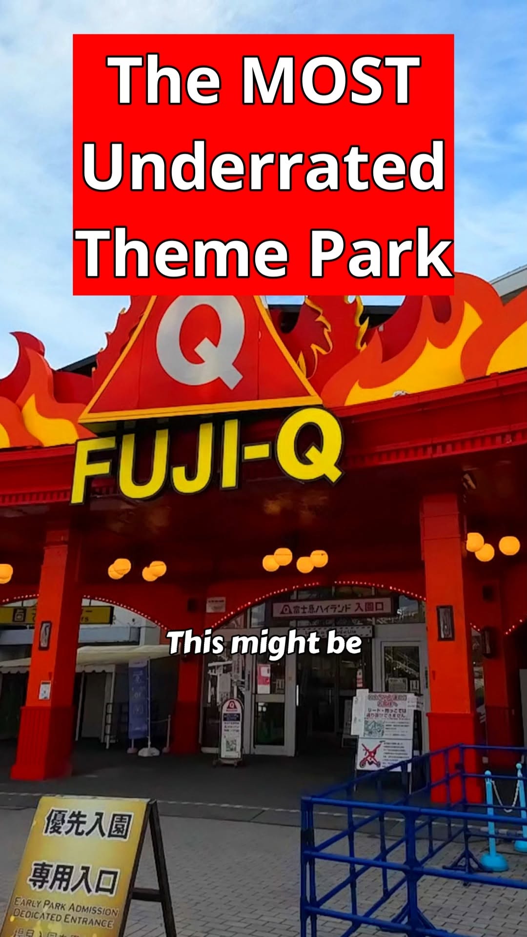 Theme Park Near Mount Fuji Offers Thrills