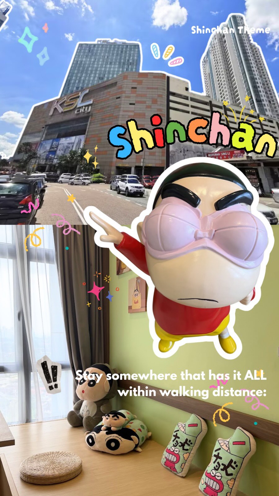 Shin Chan Homestay Near KSL Mall