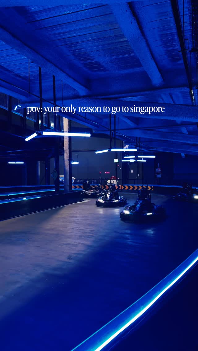Futuristic Karting Arena on Palawan Island