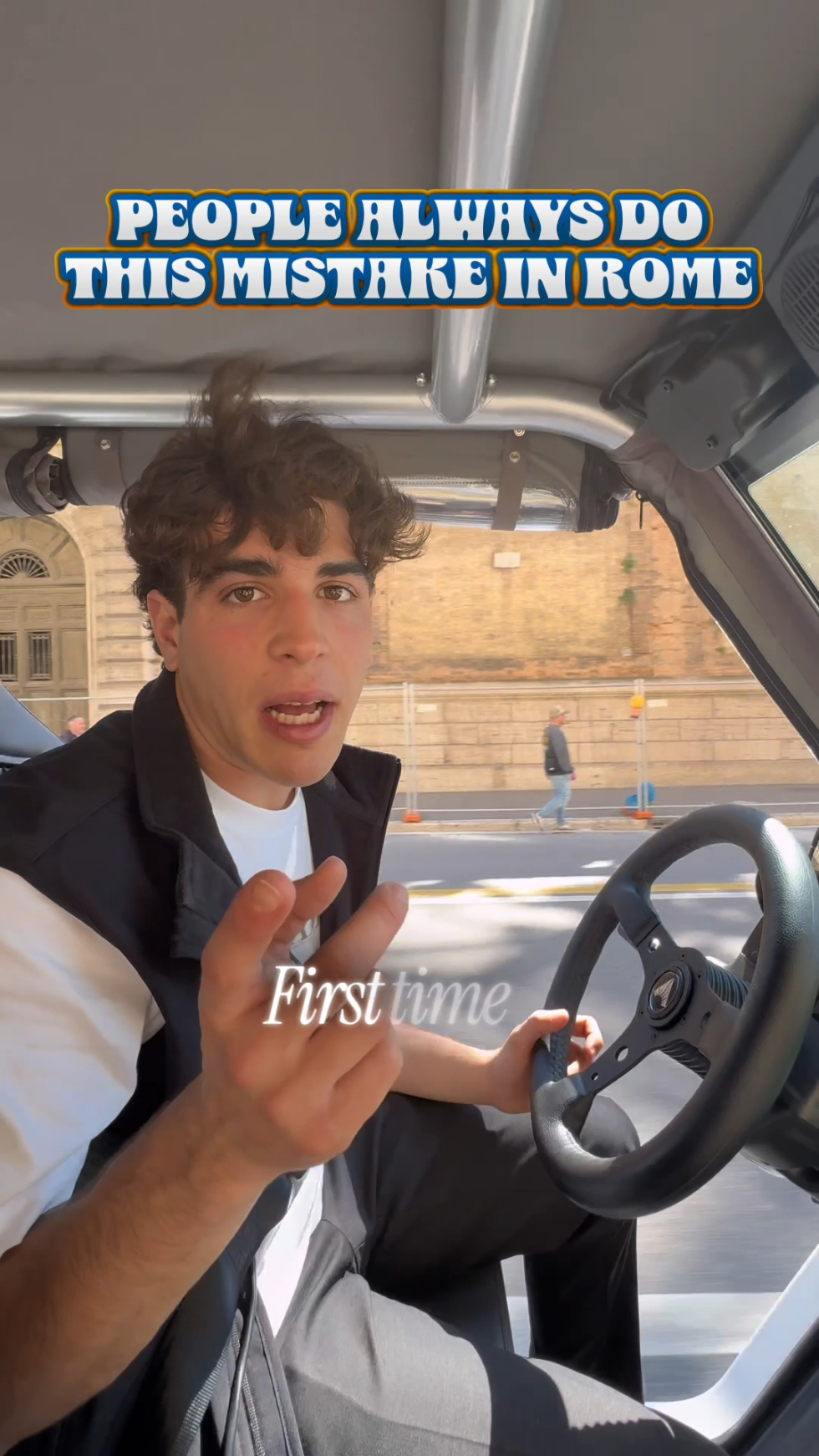 Rome's Iconic Landmarks via Private Golf Cart Tour