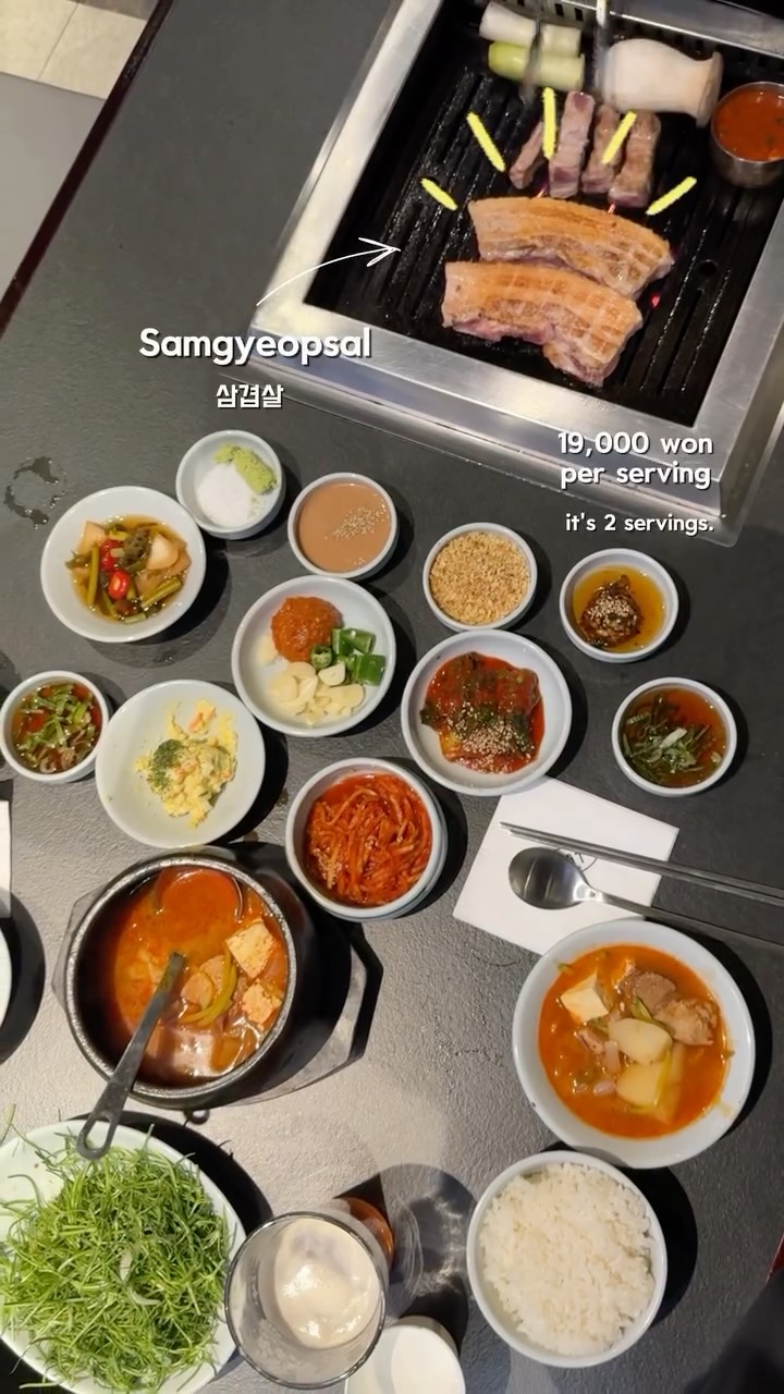 Korean BBQ Restaurant Experience in Seoul