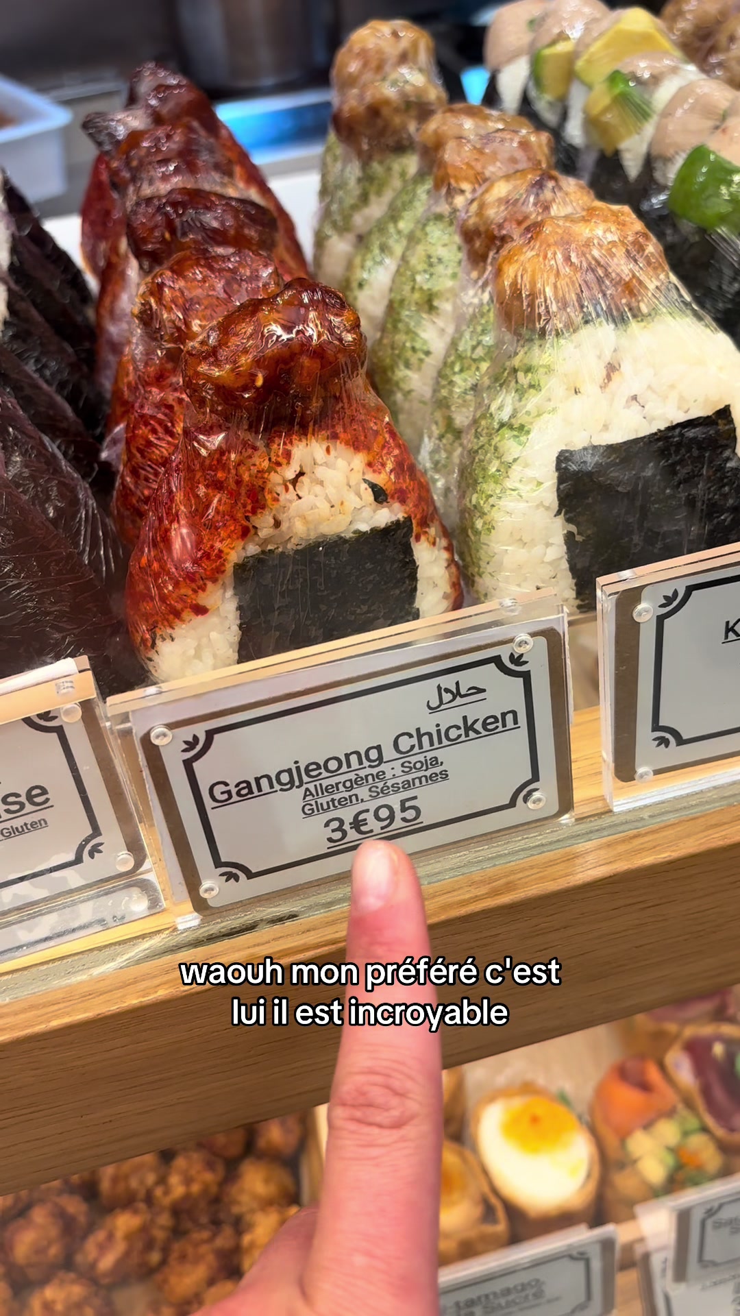 Paris Restaurant Features Popular Japanese Onigiri Flavors