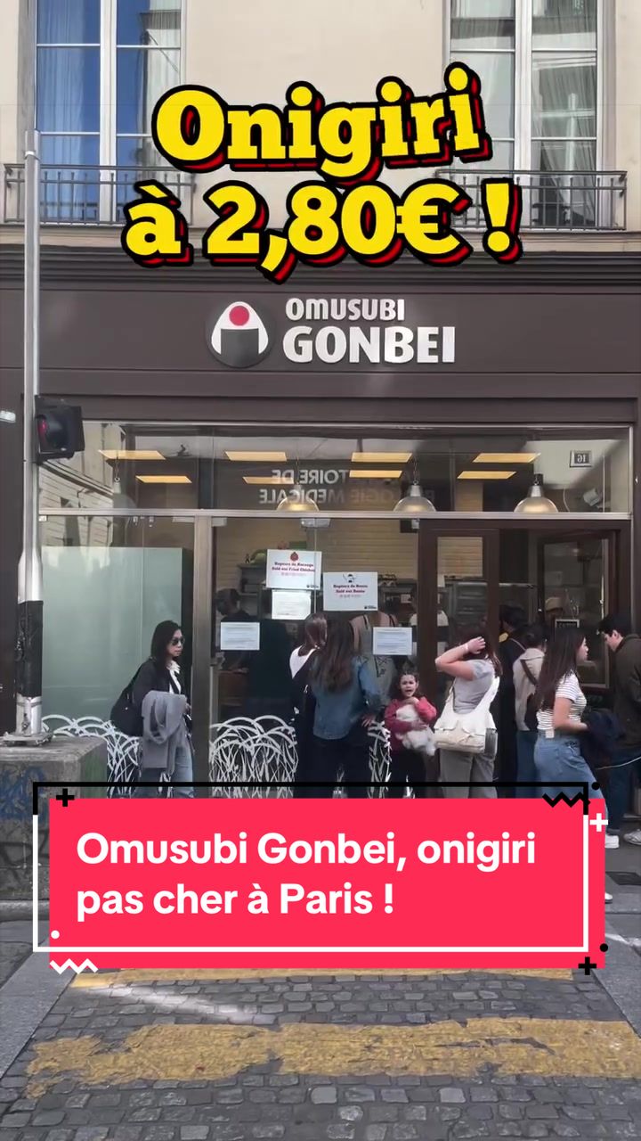 Omusubi Gonbei: Paris's Affordable and Tasty Onigiri