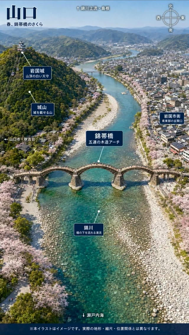 Scenic Spots of Yamaguchi Prefecture