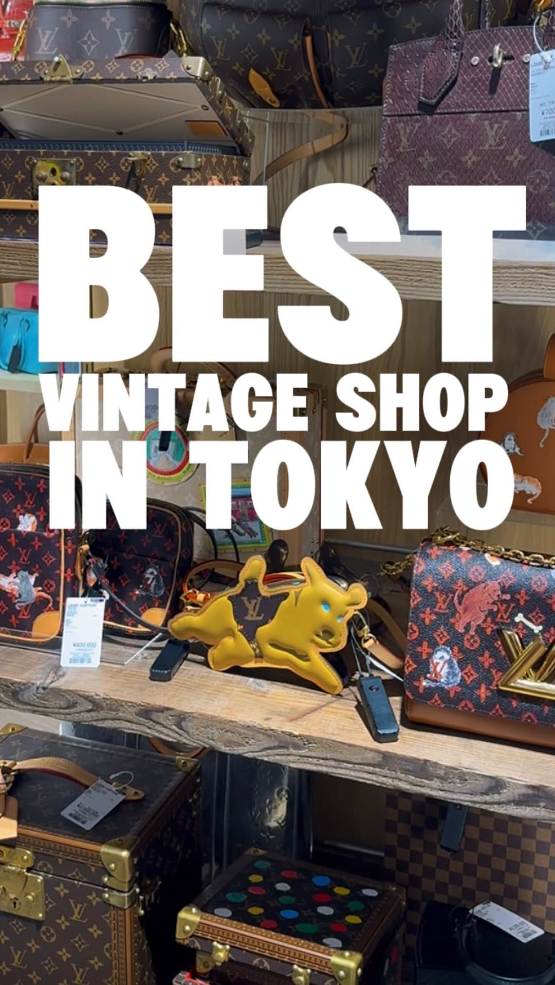 Tokyo's Vintage Fashion Hotspots