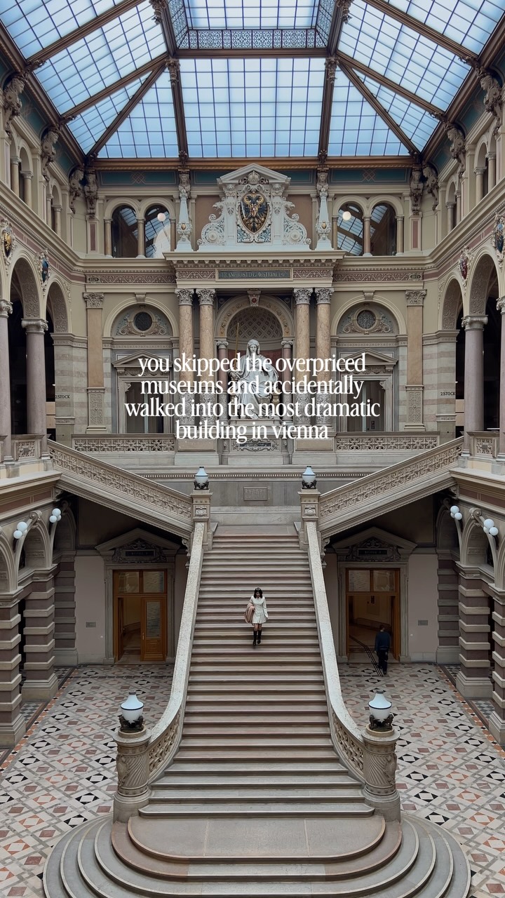 Vienna's Palace Of Justice Offers Free Entry
