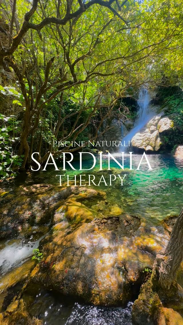 Natural Pools And Nuraghe In Sardinia