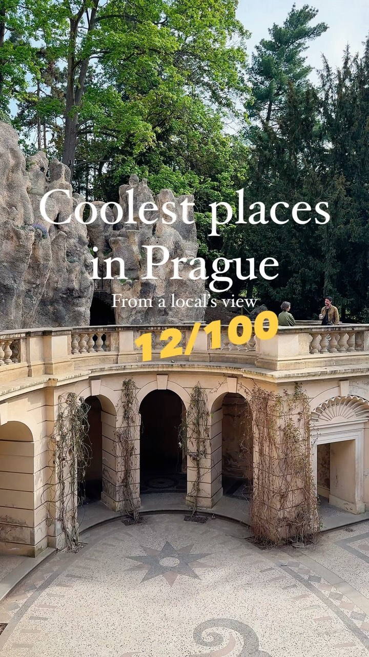 Prague's Grotta Cave and Grébovka Park