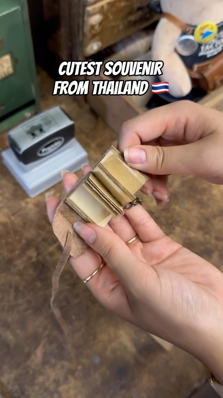Bangkok Store Sells Personalized Notebook Necklaces