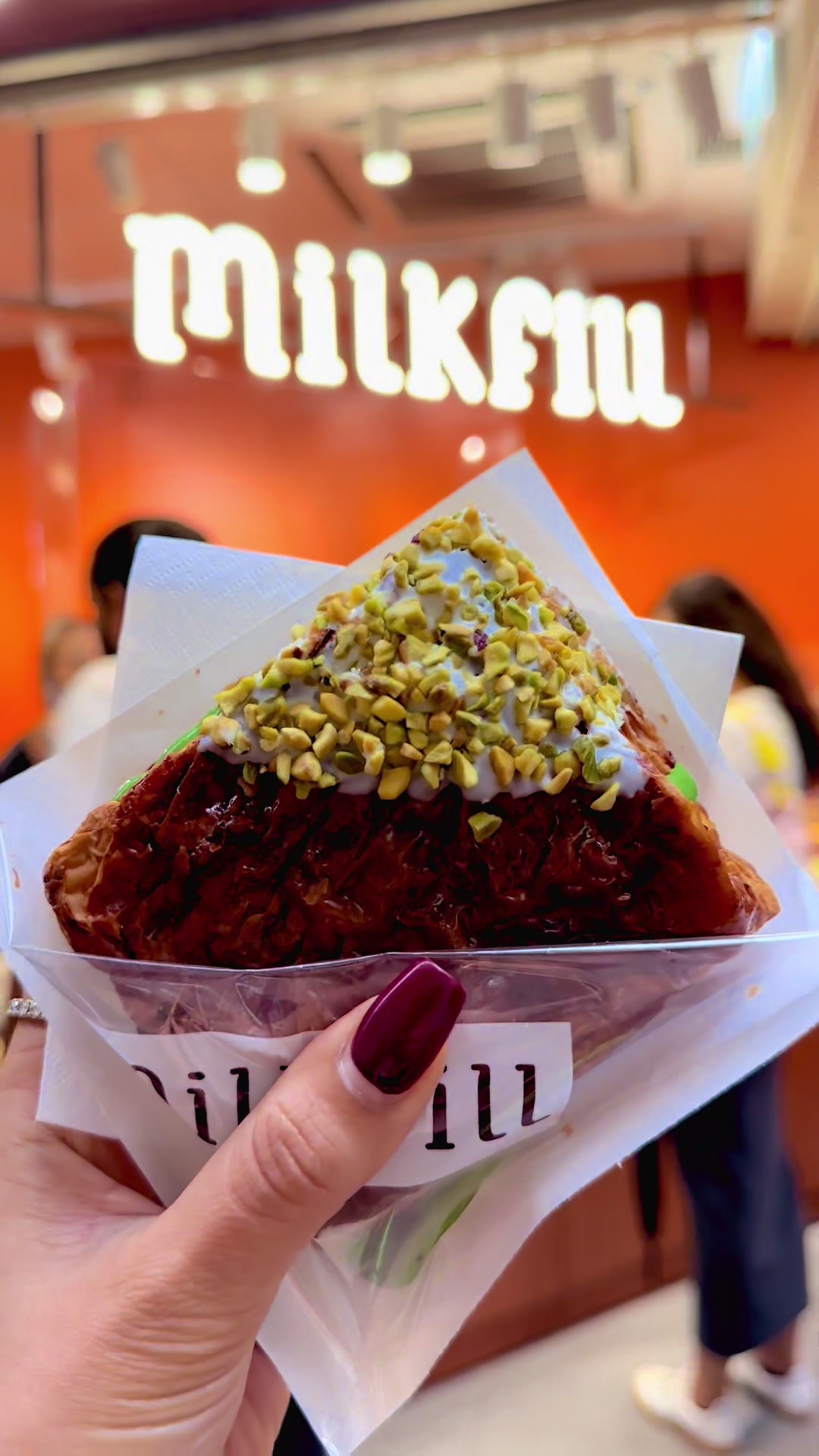 Milkfill's Pistachio Cream Puffs