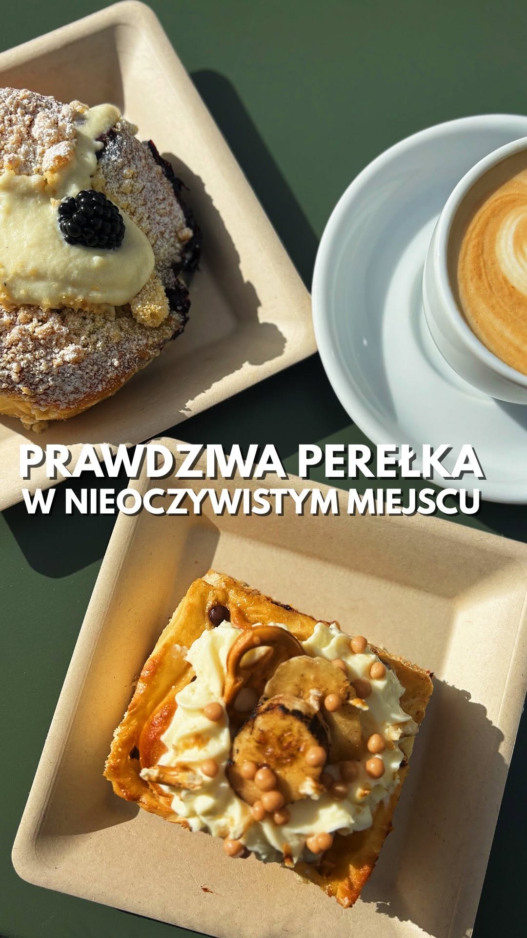 Sopot Market Square Cafes Offer Unique Pastries