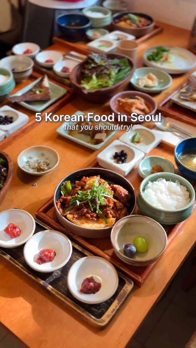 4 Restaurants in Seoul