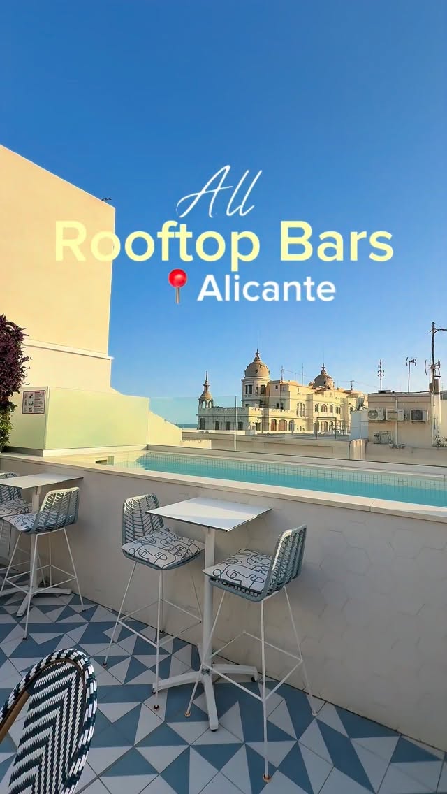 Alicante's Top Rooftop Bars for Cocktails