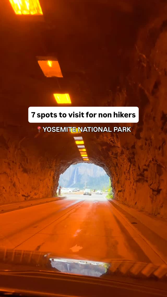 Accessible Yosemite National Park Views For Non-Hikers