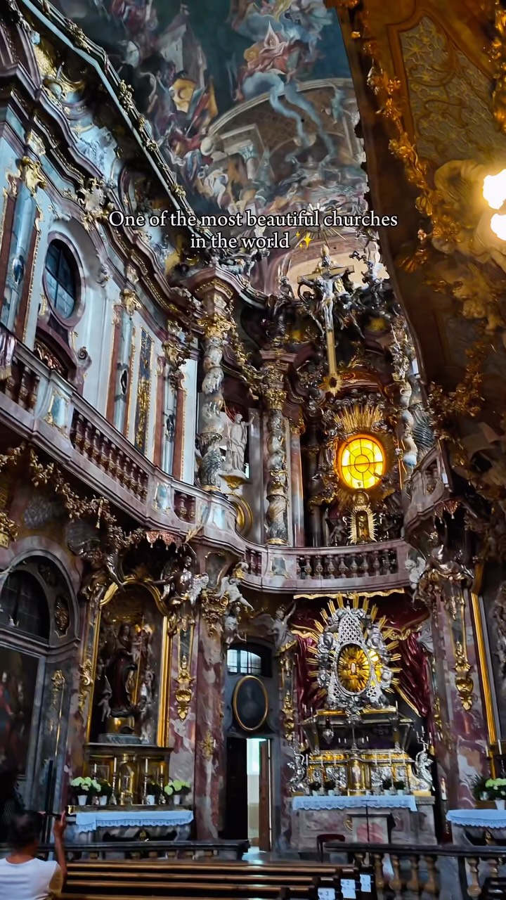 The Exquisite Asamkirche Church