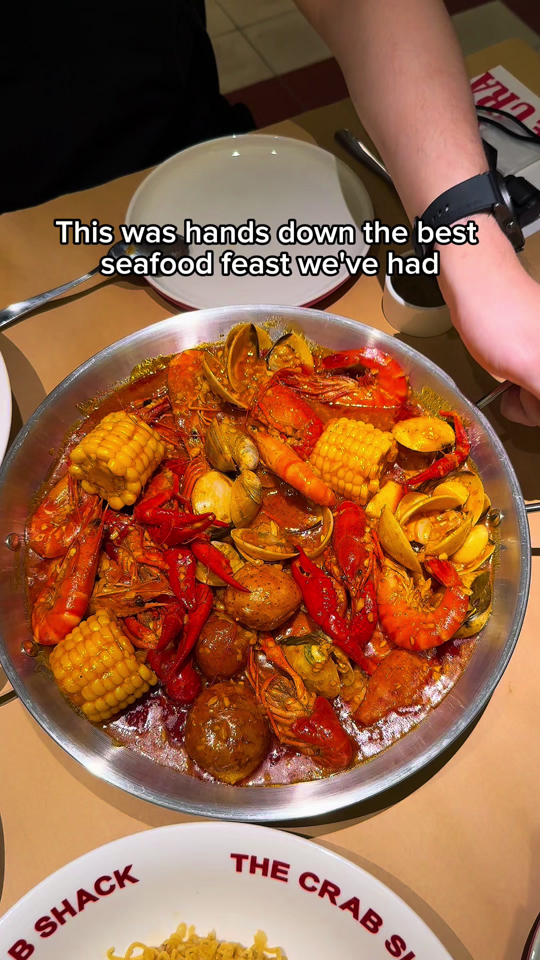 Seafood Feast at The Crab Shack Central