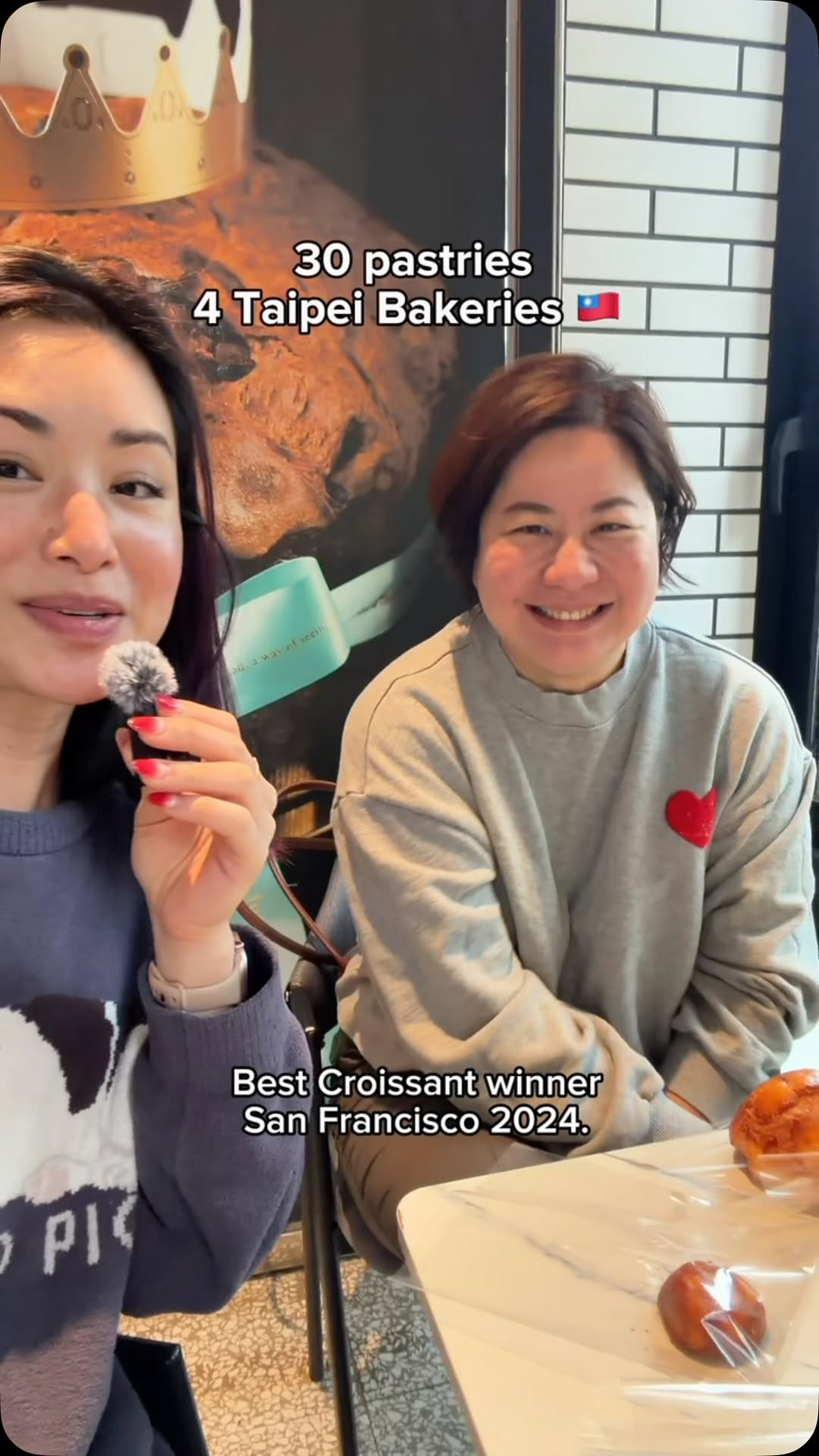 Taipei Bakeries Partner with Croissant Champion Amy Chen