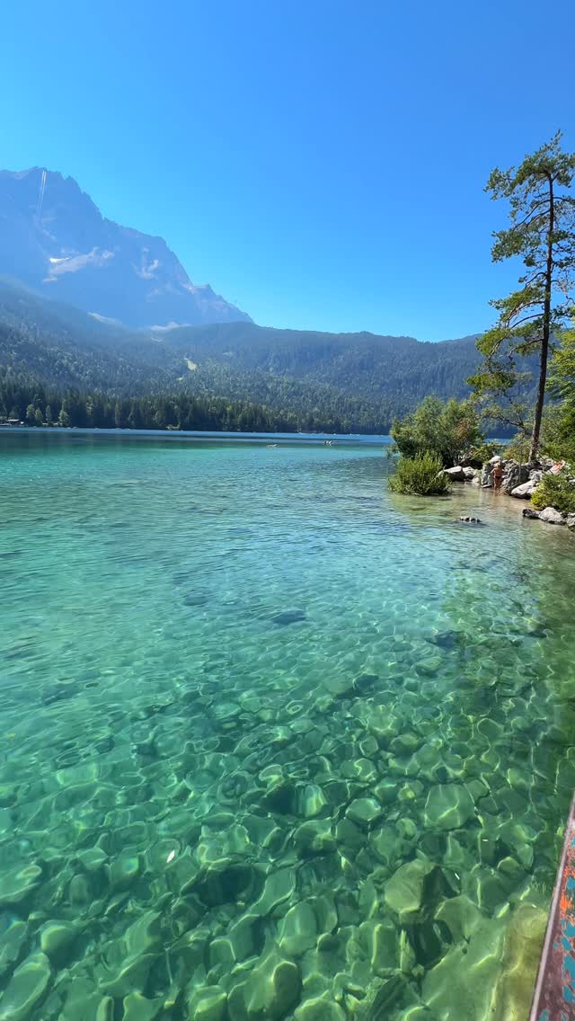 Beautiful Bavarian Lake Eibsee