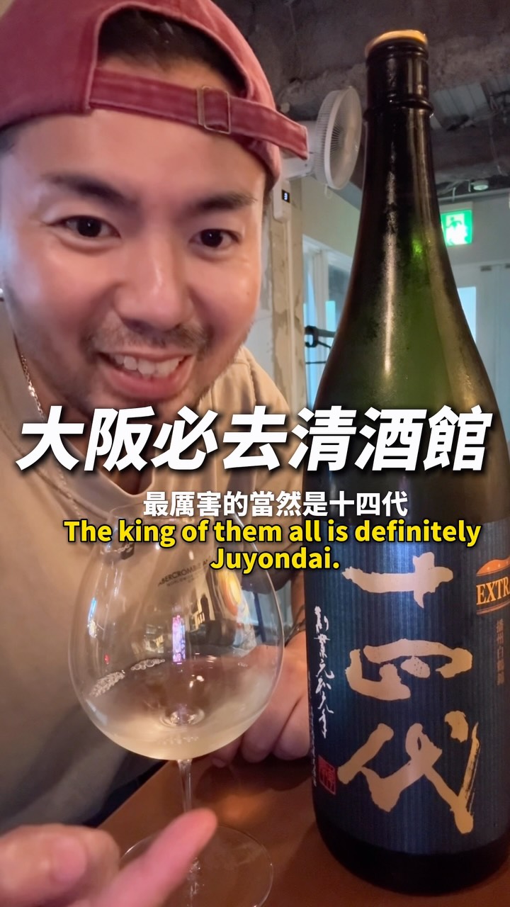 Shinsaibashi Sake Bar Offers Rare Bottles and City Views