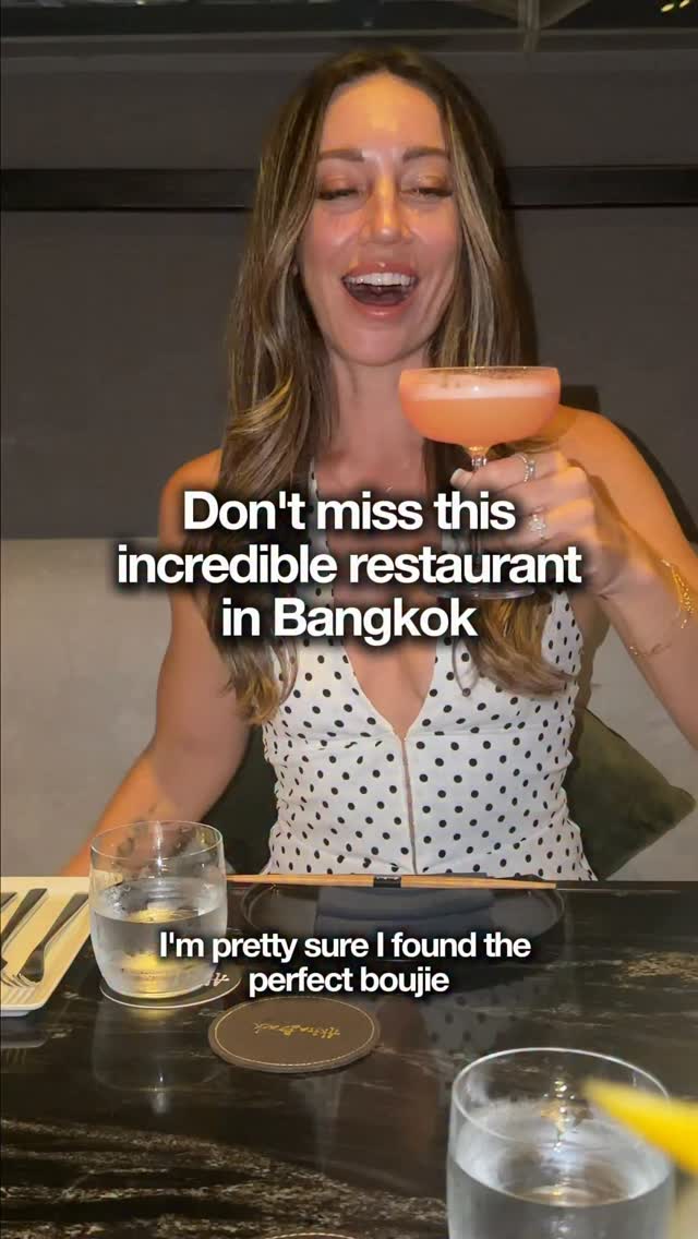 Bangkok Date Night At A Restaurant And Rooftop Bar