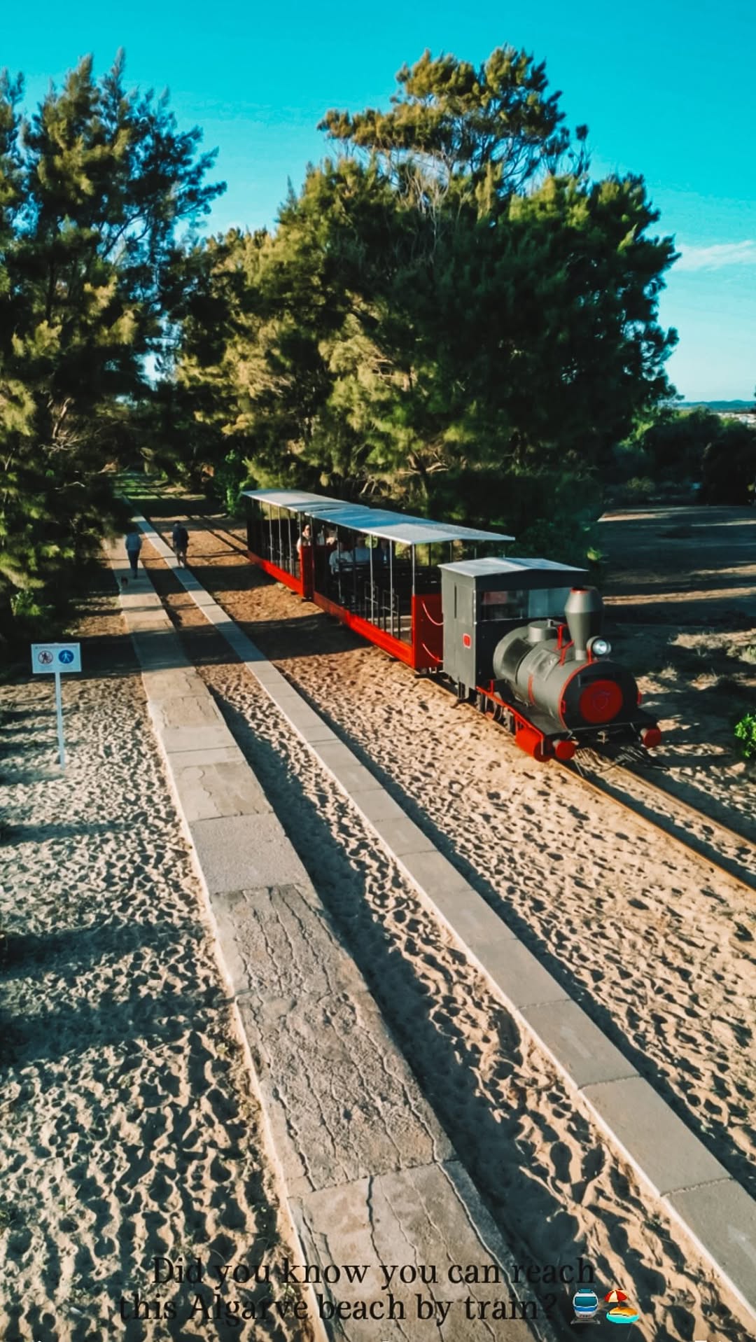 Algarve Beach Accessible By Charming Train