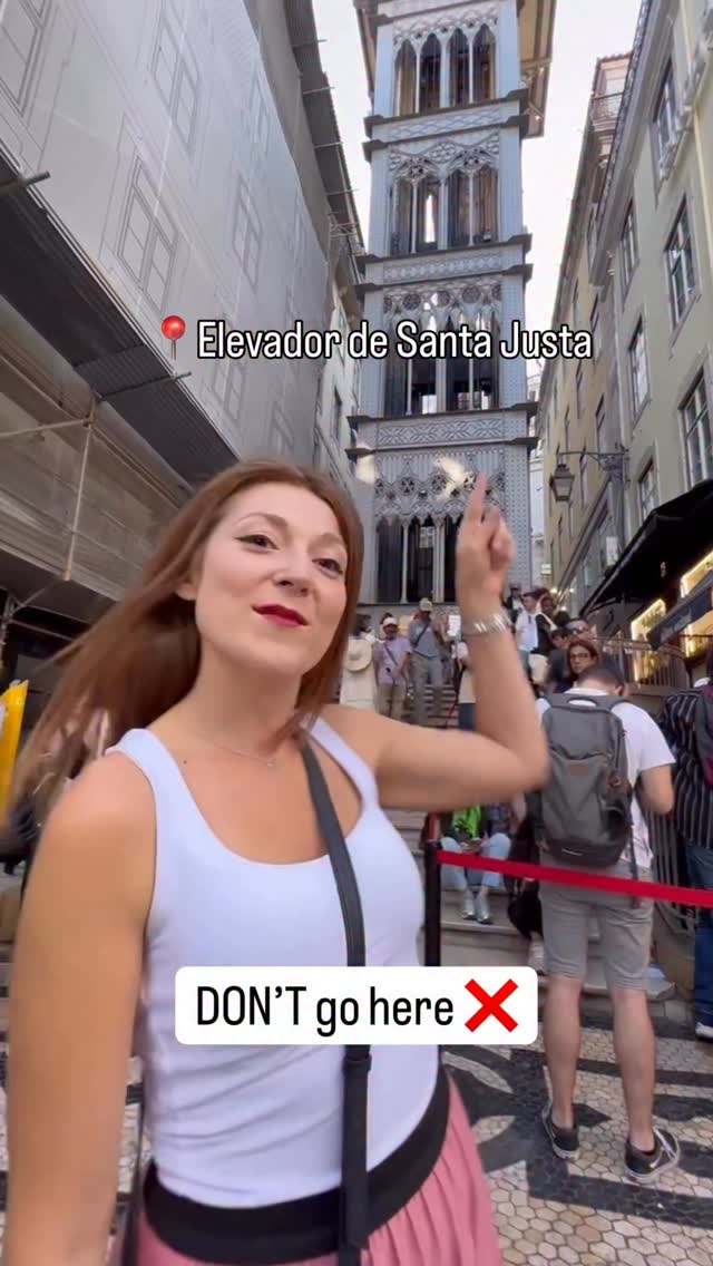 Lisbon's Santa Justa Lift Viewpoint Access