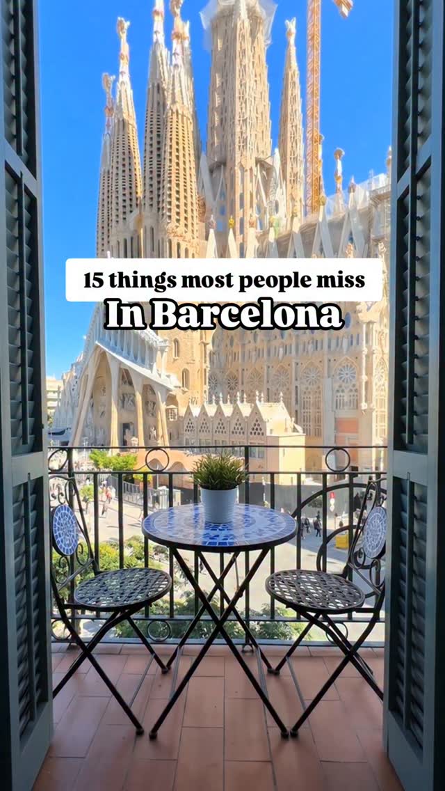 14 Attractions in Barcelona