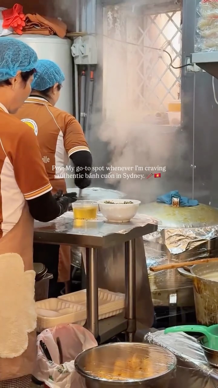 Vietnamese Steamed Rice Rolls in Sydney