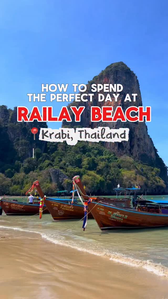 Krabi's Railay Beach Area: A Perfect Day Guide