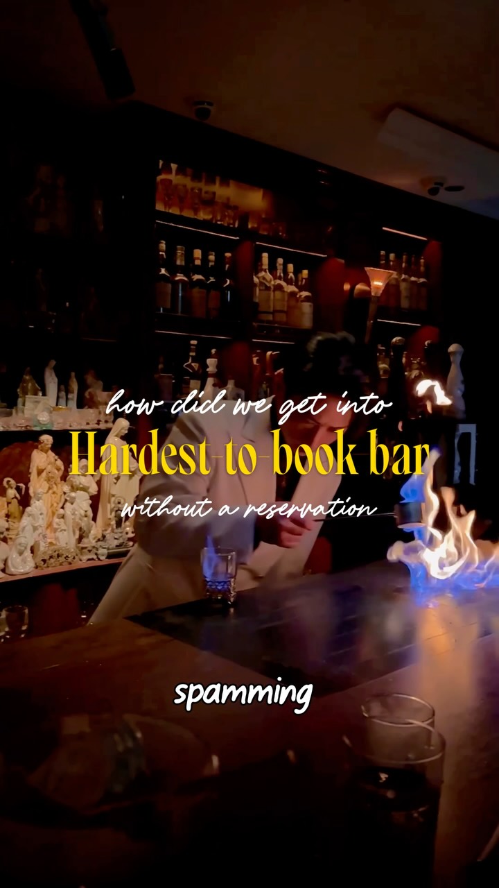 Tokyo Cocktail Bar Offers Immersive Performance Experience
