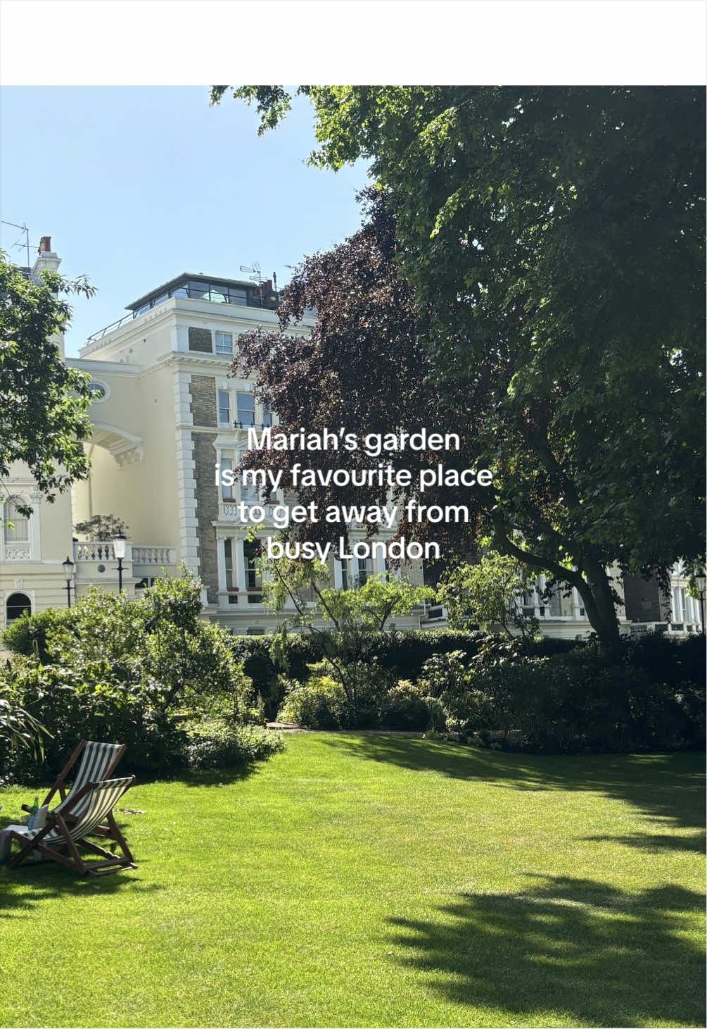 Maria G's London Garden Escape