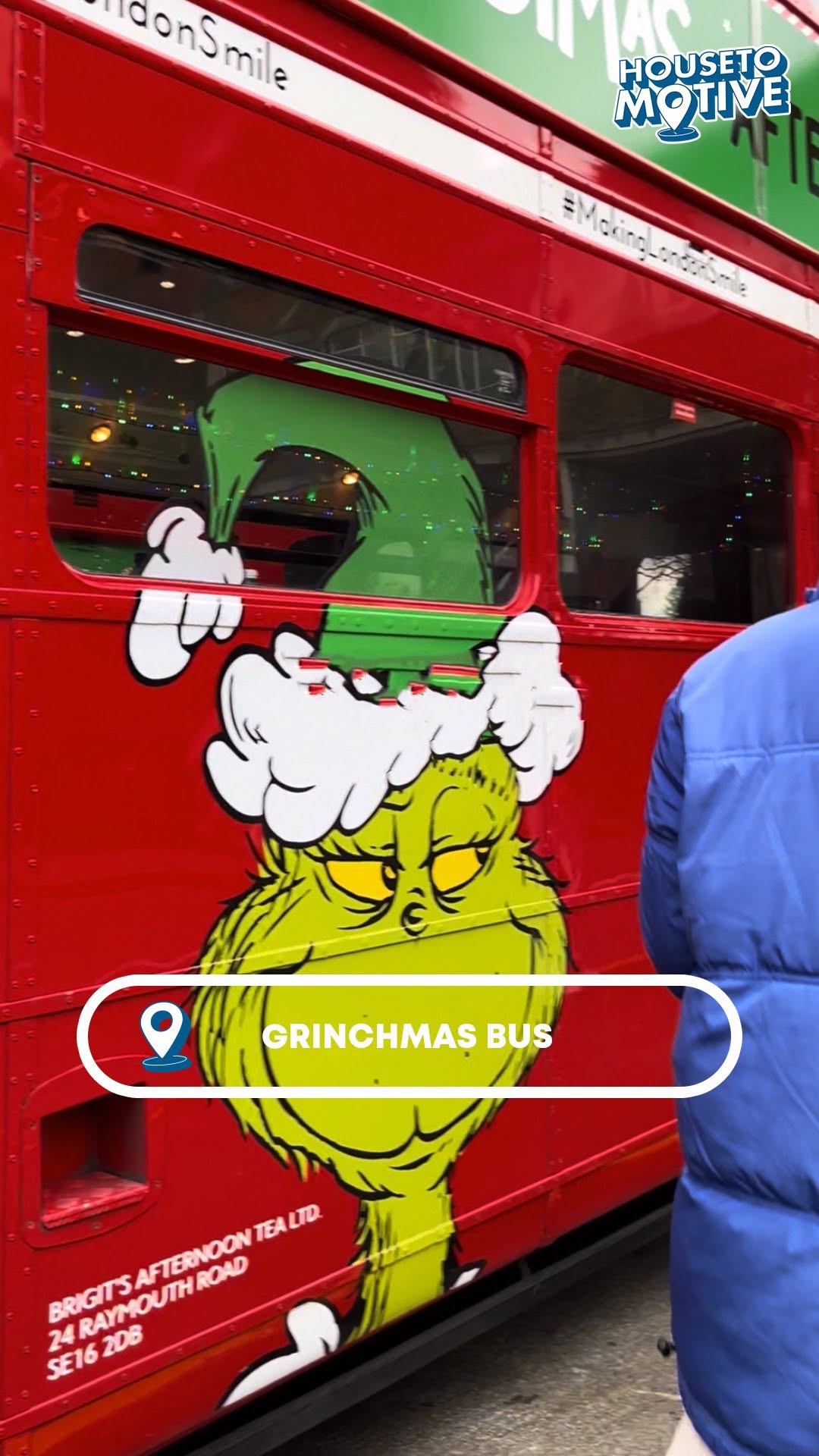 Grinchmas Afternoon Tea Bus Tour in London